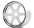 Volk Racing TE37V MK-II 5x114.3 18x10.5+15 Dash White / Rim DC