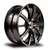 RTX Spark 4x100 14x5.5 +38 Black Machined