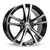 RTX Force 4x100 15x6.5 +42 Black Machined