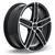 RTX Frost 5x114.3 17x7 +38 Black Machined