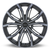 RTX Black Widow 5x114.3 16x7 +40 Black Machined Grey