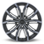 RTX Black Widow 5x120 18x8 +35 Black Machined Grey