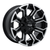 RTX Peak 8x180 18x9 +18 Gloss Black Machined