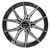RTX Slick 5x114.3 16x7 +40 Black Machined