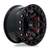 RTX Zion 6x139.7 18x9 +0 Black Milled Red