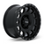 RTX Baja 5x127 17x9 +0 Satin Black With Milled Rivets