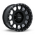 RTX Baja 5x127 17x9 +0 Satin Black With Milled Rivets
