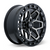 RTX Zion 6x139.7 17x9 +0 Satin Black Tinted Bronze