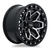 RTX Zion 6x139.7 18x9 +0 Gloss Black Machined