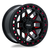 RTX Zion 5x127 20x9 -15 Black Milled Red