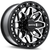 RTX Zion 8x180 20x9 +20 Gloss Black Machined