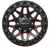 RTX Zion 8x180 18x9 +20 Gloss Black Milled Red