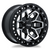 RTX Zion 6x114.3 17x9 +15 Gloss Black Machined
