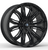 RTX Black Widow 6x139.7 18x9 +18 Gloss Black