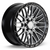 RTX Vice 6x135 22x9 +18 Gloss Gunmetal Black Lip