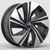 RTX VW03 5x112 17x7 +45 Gloss Black Machined