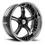 Asanti Forged AF178 5x120.65 20x7.5 +15 Gloss Black & Chrome