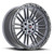 Vortek VRT-604 5x127 / 5x139.7 18x9 -12 Matte Titanium With Black Bead Ring