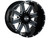 ION TYPE 141 GLOSS BLACK/MILLED SPOKES 20x12 -135 6-139.7 -44mm 106mm