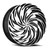 Azara AZA-531 Blank 24x9 +15 Gloss Black & Machined