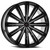 Cavallo CLV-49 Blank 22x9.5 +15 Gloss Black & Machined