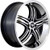 WHITE DIAMOND W288 5x115 18x8 +20 Black / Machined