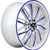 WHITE DIAMOND W3108 8x100 18x8 +35 White/black Face
