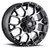 MAYHEM WARRIOR 8015 BLACK/MACHINED FACE 22x12 -165 .1 -44mm 130.8mm