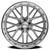 Corsart Kingpin 5 5x120.65 22x8.5 +6 Gloss Brushed Diamond Cut Lip