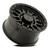 Arena Boost 8x170 17x9 +0 Satin Black Glossy Black Lip