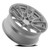 Arena Lusso 6x139.7 22x9.5 +3 Gloss Silver Brushed