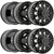 Arena Dually Innovator 8x200 22x8.25 +100 Gloss Glossy Black