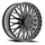 Arena Dually Monarch 8x200 20x8.25 +105 Gloss Black Milled