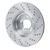 DFC 08-13 BMW M3 Left Rear Drilled Brake Rotor - 620-31091D