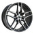 Konig 49MB Intention 5x108 17x8 +45 Gloss Black With Machined Face