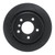R1 95-02 BMW M3 Rear Left Slotted Black Brake Rotor - 613-31034D