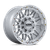 KMC ATTACK 8x165.1 18x9 +0 Gloss Silver W/ Machined Face