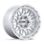 KMC ATTACK 8x180 18x9 +18 Gloss Silver W/ Machined Face