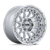 KMC CRUX 8x170 18x9 +18 Gloss Silver W/ Machined Face