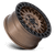 KMC IMS 6x139.7 17x8 +32 Matte Bronze W Gloss Black Lip
