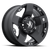 XD ROCKSTAR 5x127 17x9 -12 Machined Face W/ Blk Windows