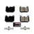 Power Stop 14-16 BMW 228i Front Z23 Evolution Sport Brake Pads w/Hardware - Z23-1609