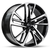 RTX Knight 5x114.3 16x7 +40 Gloss Black Machined