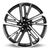 RTX Knight 5x114.3 19x8 +45 Gloss Black Machined