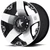 XD ROCKSTAR 7x150 17x8 +10 Machined Face W/ Blk Windows
