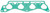 Edelbrock Intaket Manifold Gasket Kit (For Turbo Manifold) - 15005
