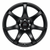 RTX Ink 4x100 16x7 +40 Satin Black Machined Lip
