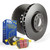 EBC S13 Brake Pad and Rotor Kit - S13KF1101