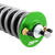 Fortune Auto 500 Series Coilovers - 2000 - 2007 Lexus LS430 (UCF30) — face view