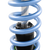 Fortune Auto 500 Super Low Series Coilovers - 1993 - 2000 BMW 3 Series 318Ti (E36/5) (Separate Style Rear) — detail view